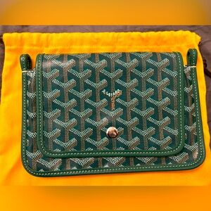 GOYARD GREEN PLUMET POCKET WALLET